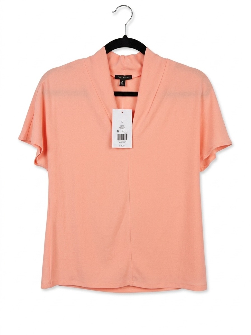 The Limited short-sleeve top In The Color Peach - size Small Brand New